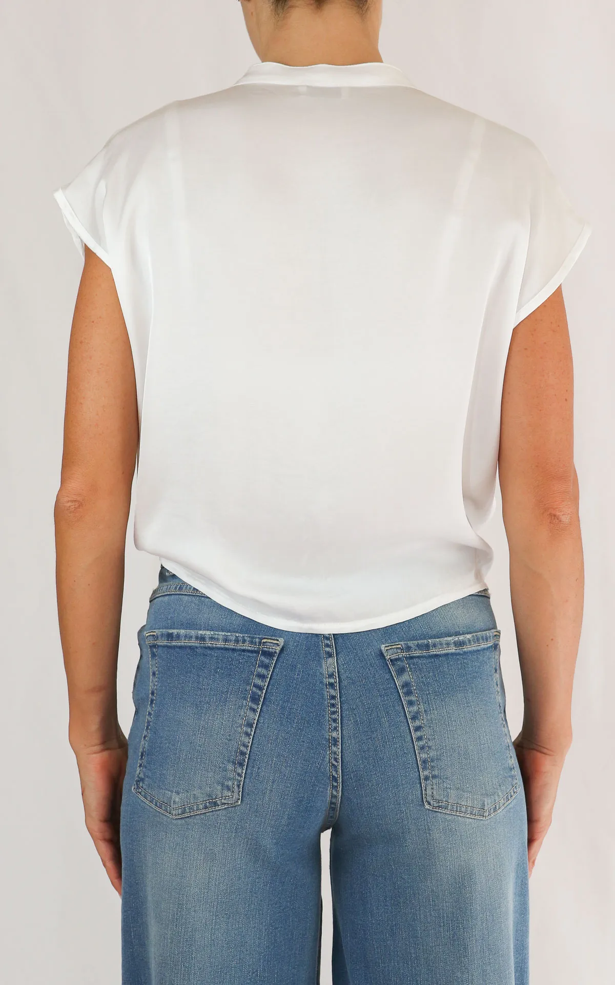 SUSYMIX – CAMICIA CON NODO- BIANCO