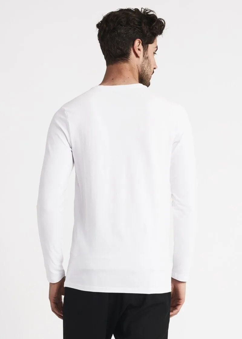 T-shirt con collo a V