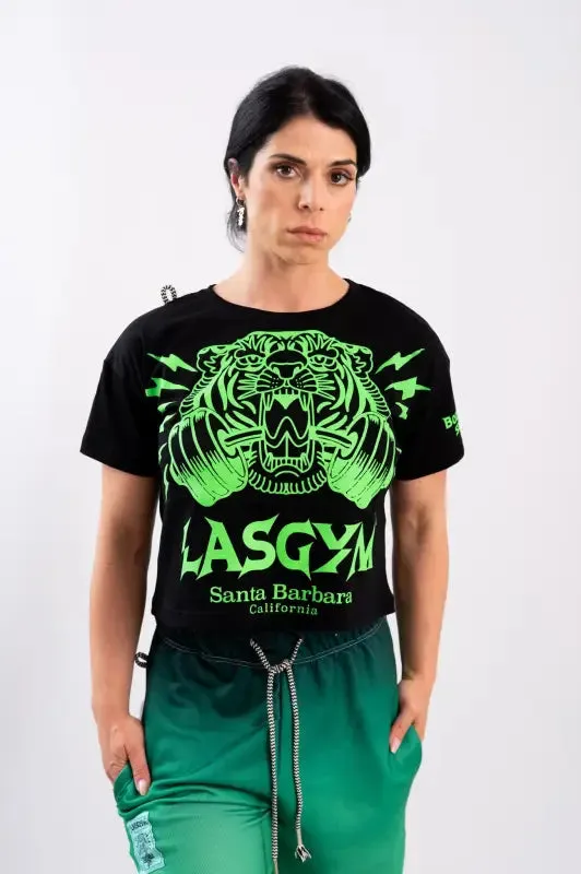 T-shirt Crop Bunker Hill Fluo EdT
