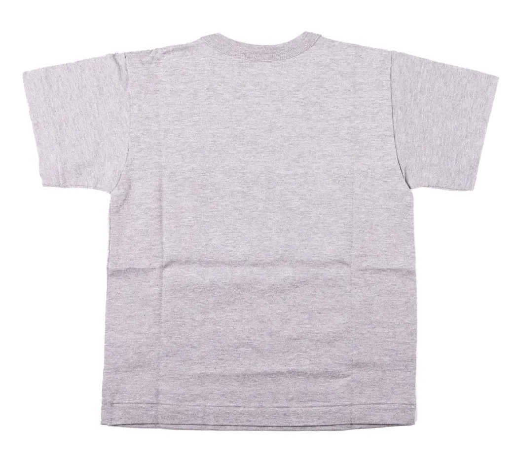 T-shirt grigia con logo per neonati e bambini