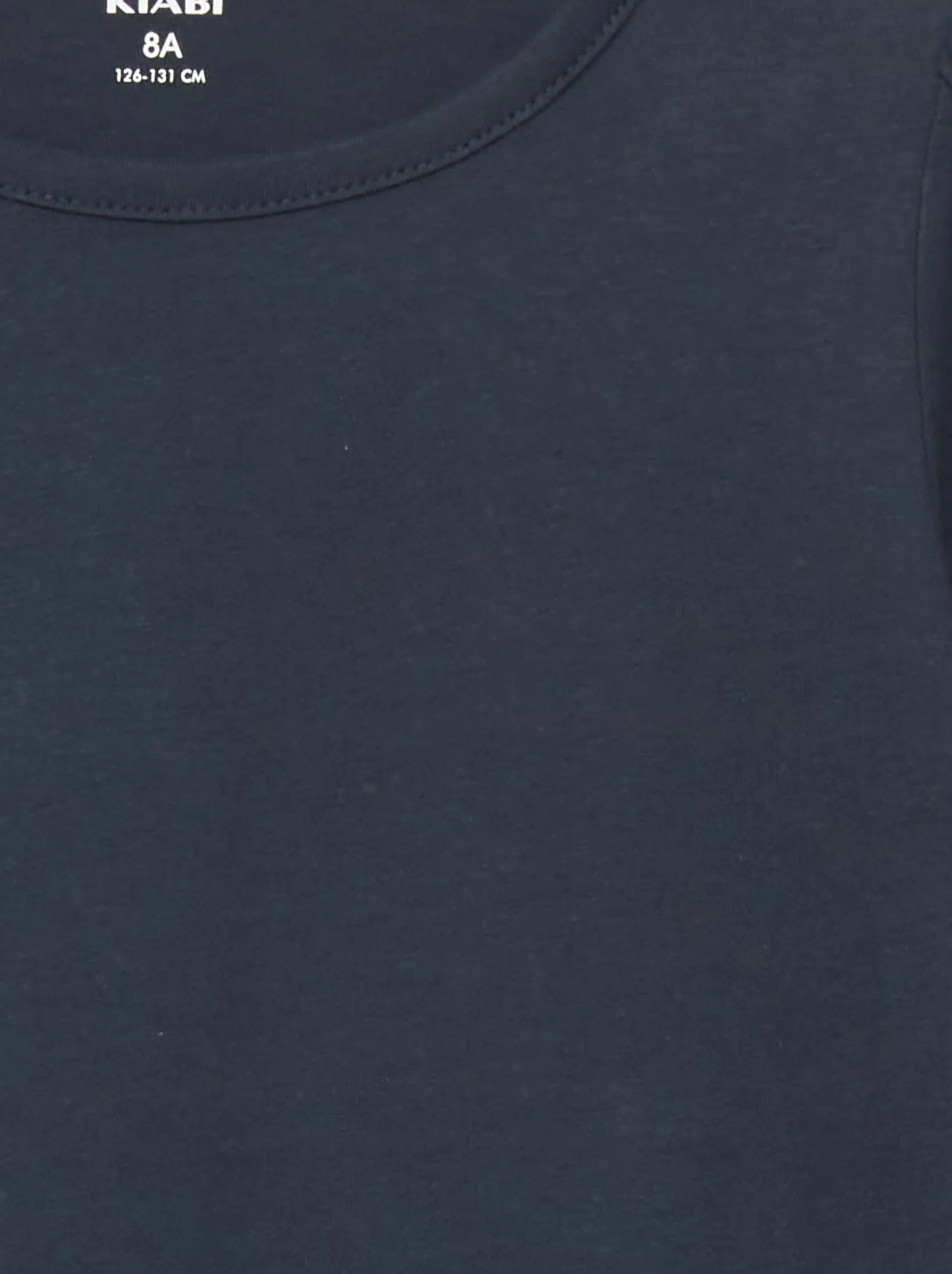 T-shirt in jersey a maniche lunghe - blu
