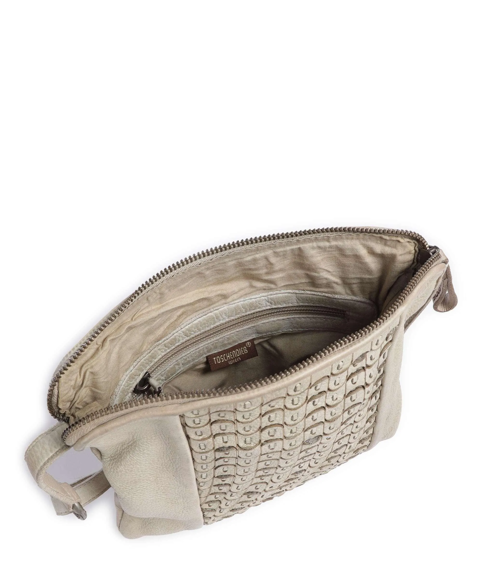  Taschendieb Wien Am Bauernmarkt 5 Borsa a tracolla pelle di vacchetta grana beige  