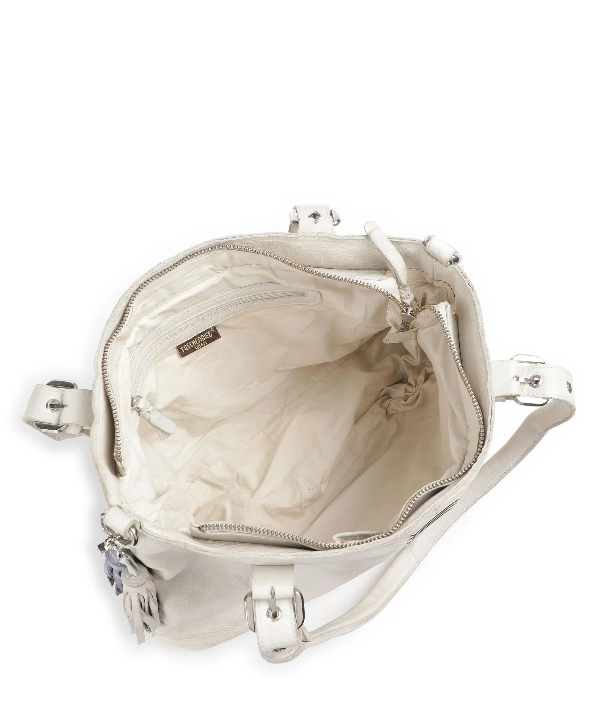  Taschendieb Wien Domgasse 4 Borsa shopper morbida pelle bovina sabbia  