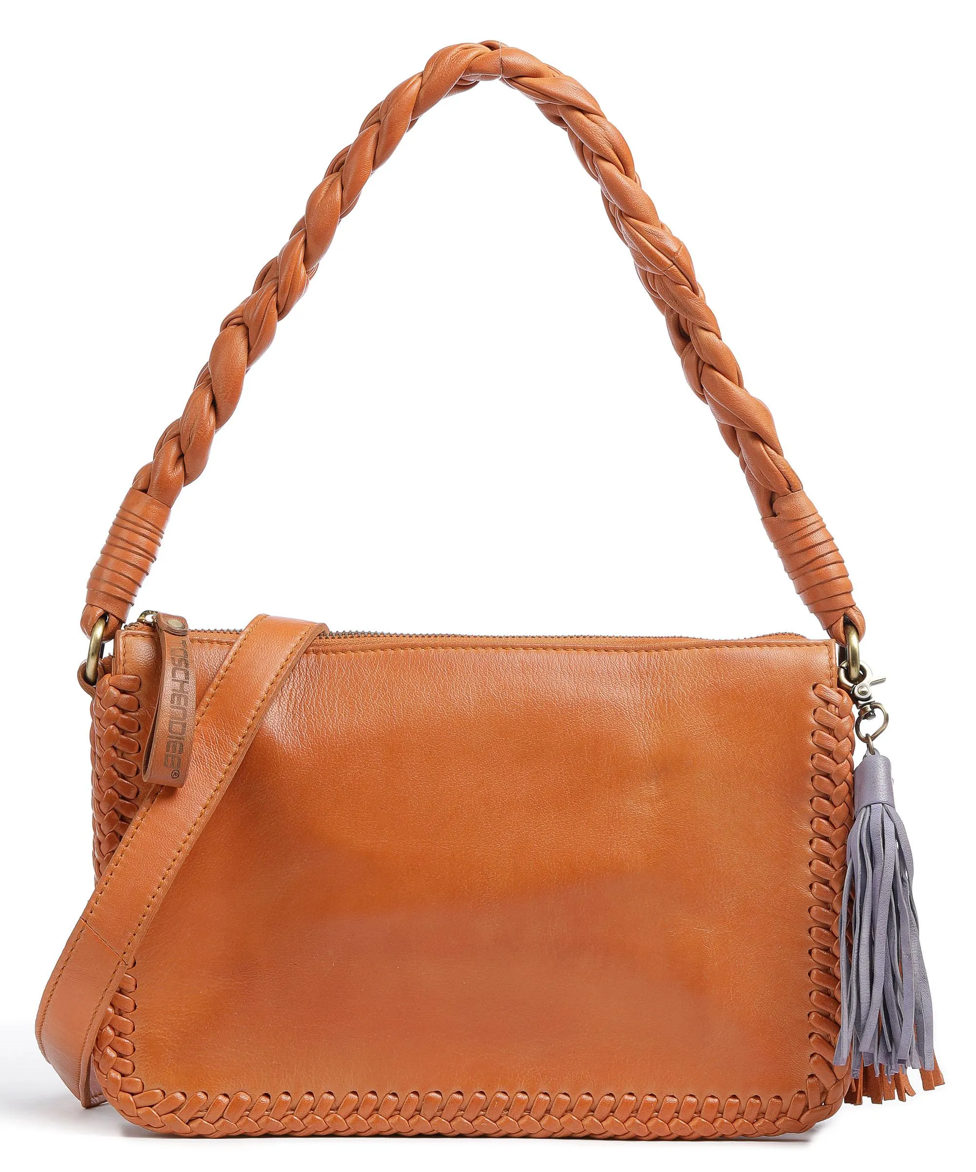  Taschendieb Wien Fürstengasse 3 Borsa a spalla pelle di pecora arancio  