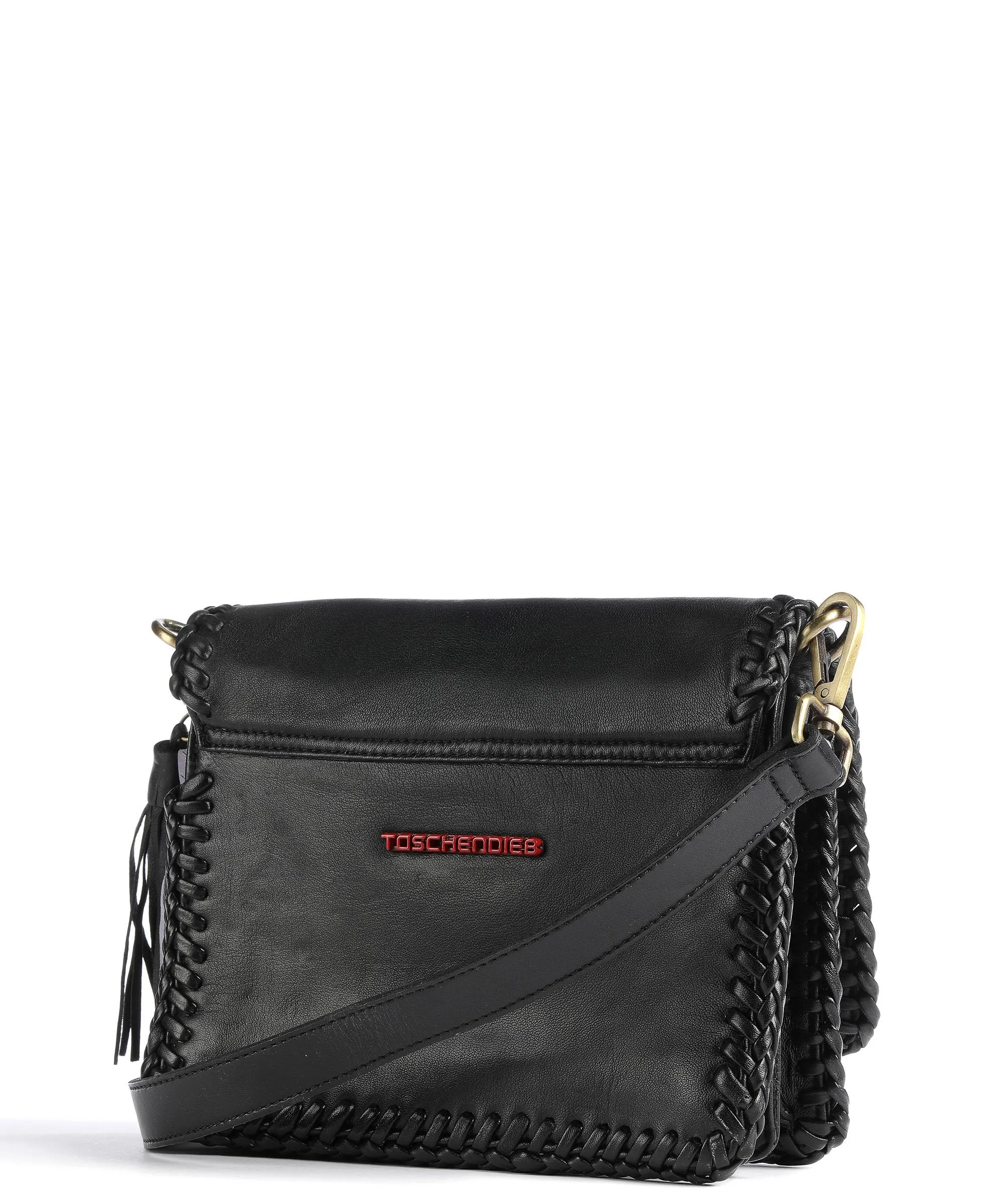  Taschendieb Wien Fürstengasse 4 Borsa a tracolla pelle di pecora nero  