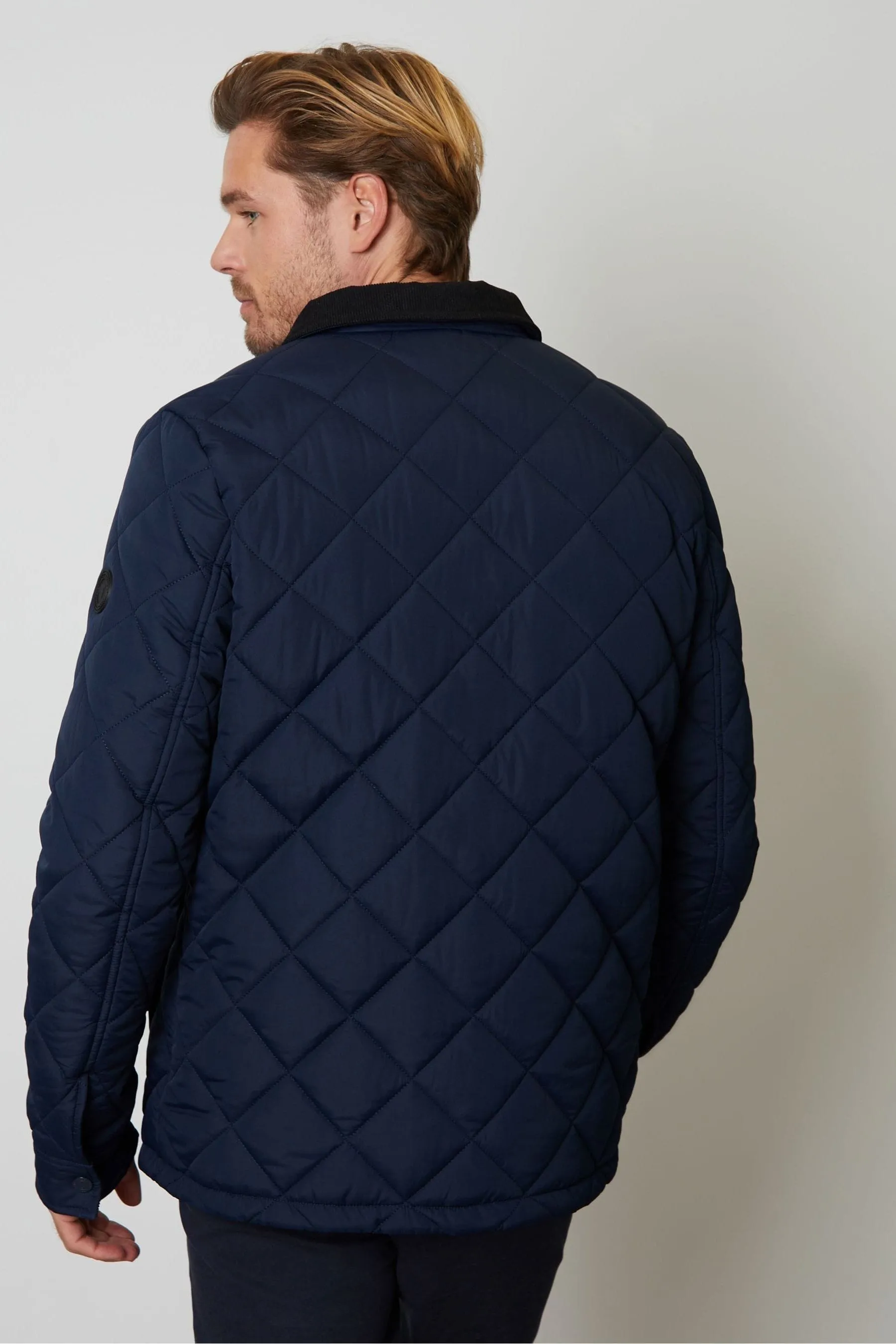 Threadbare - Giacca impermeabile trapuntata con fodera in micro pile