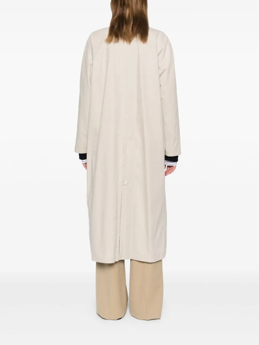 Trench lungo in beige di A.P.C. - donna