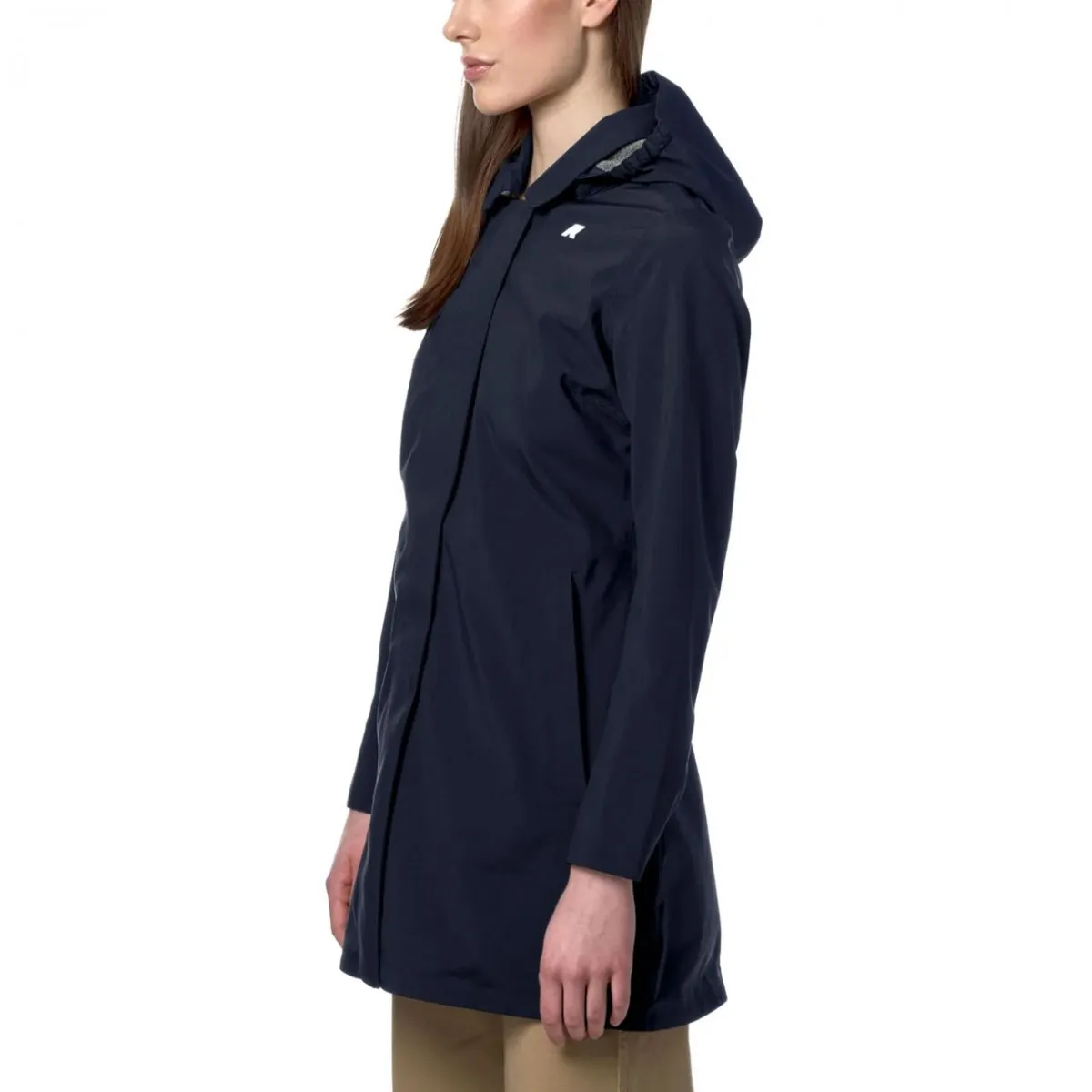 Trench Mathy Bonded Jersey Blue Depth