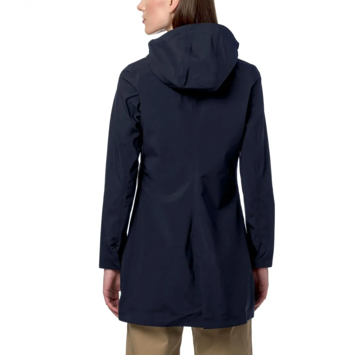 Trench Mathy Bonded Jersey Blue Depth