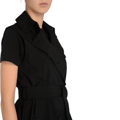 Trench smanicato Save the Duck Sidra nero