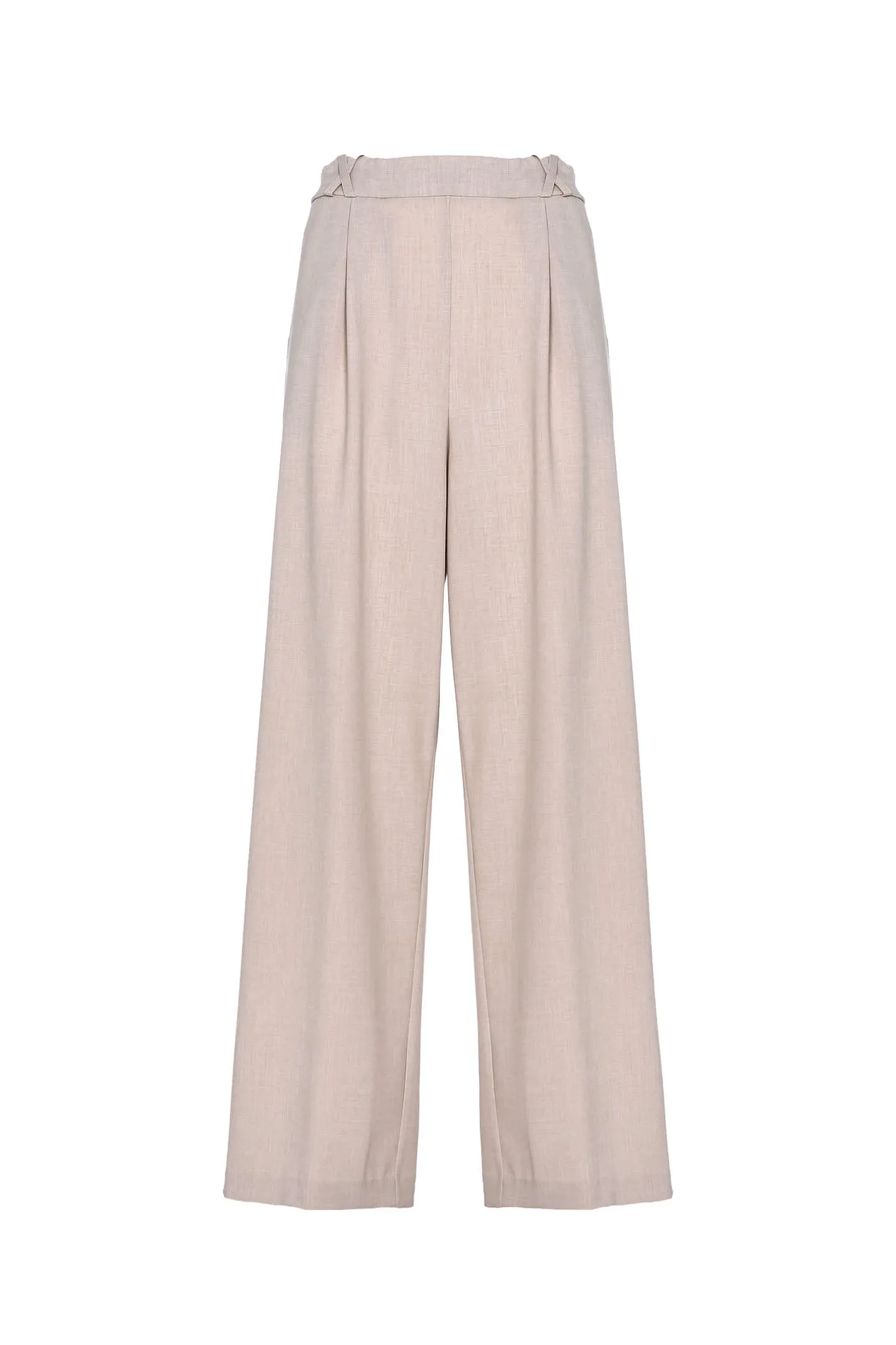 TROUSERS IN PALAZZO BOY
