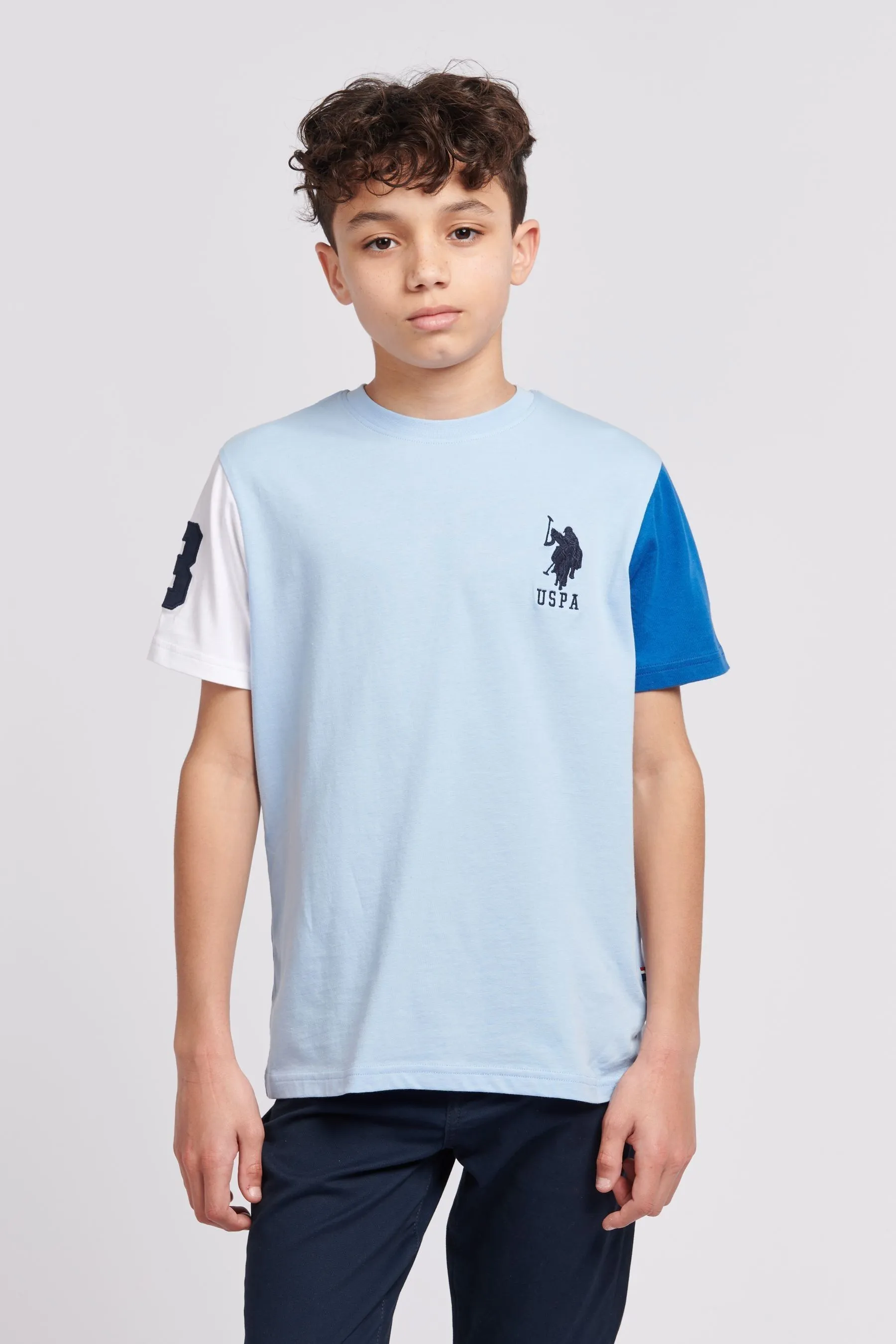 U.S. Polo Assn. Maglietta da 3 Bambino Player    