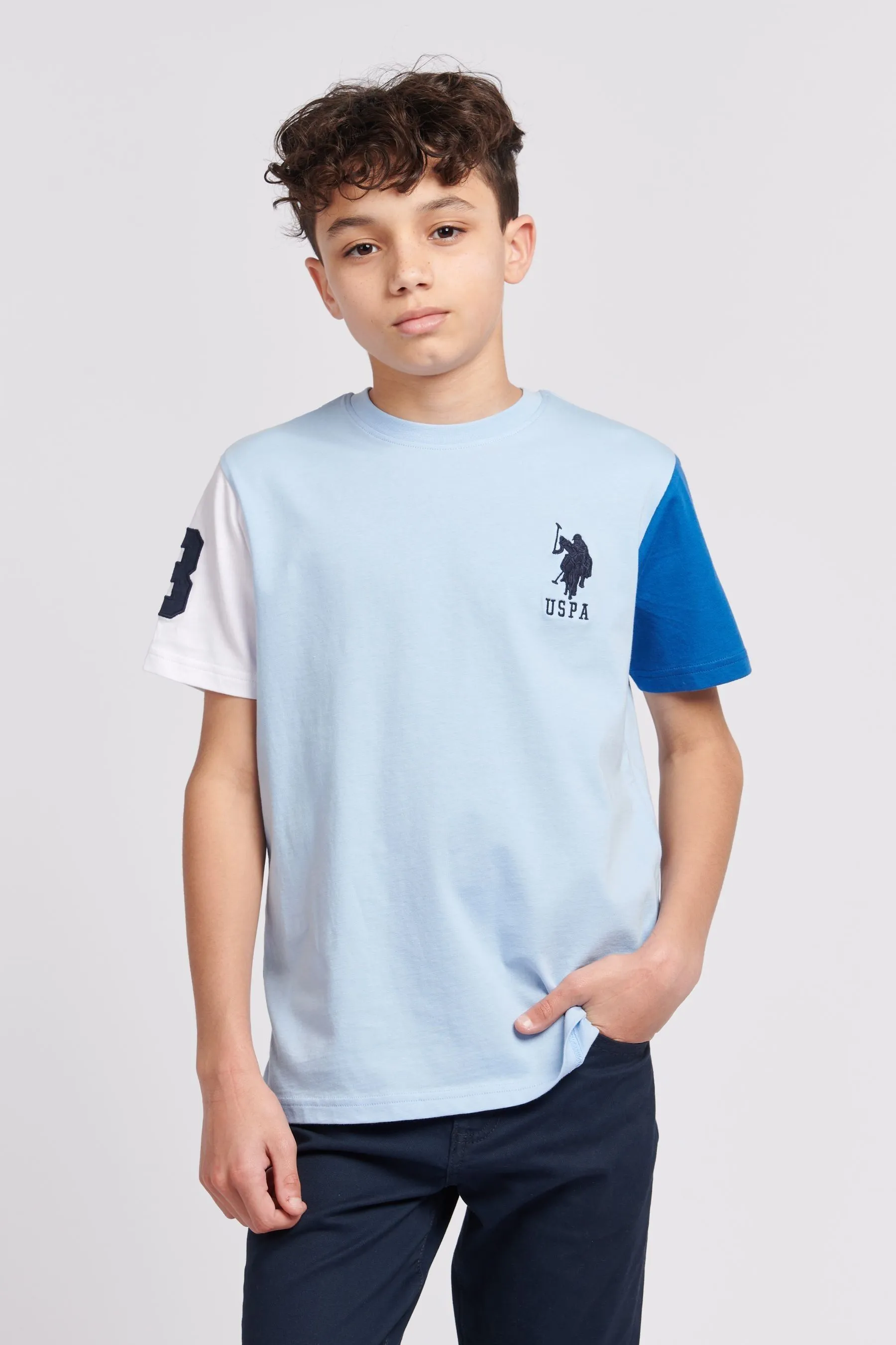U.S. Polo Assn. Maglietta da 3 Bambino Player    