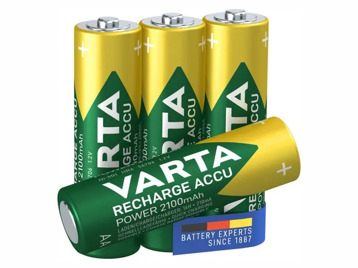 Varta Recharge Accu Power AA 4 batterie ricaricabili
