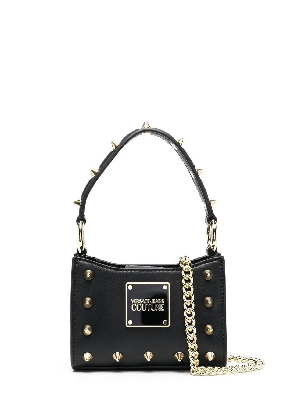 Versace Jeans Couture     Borsa tote in pelle Nero