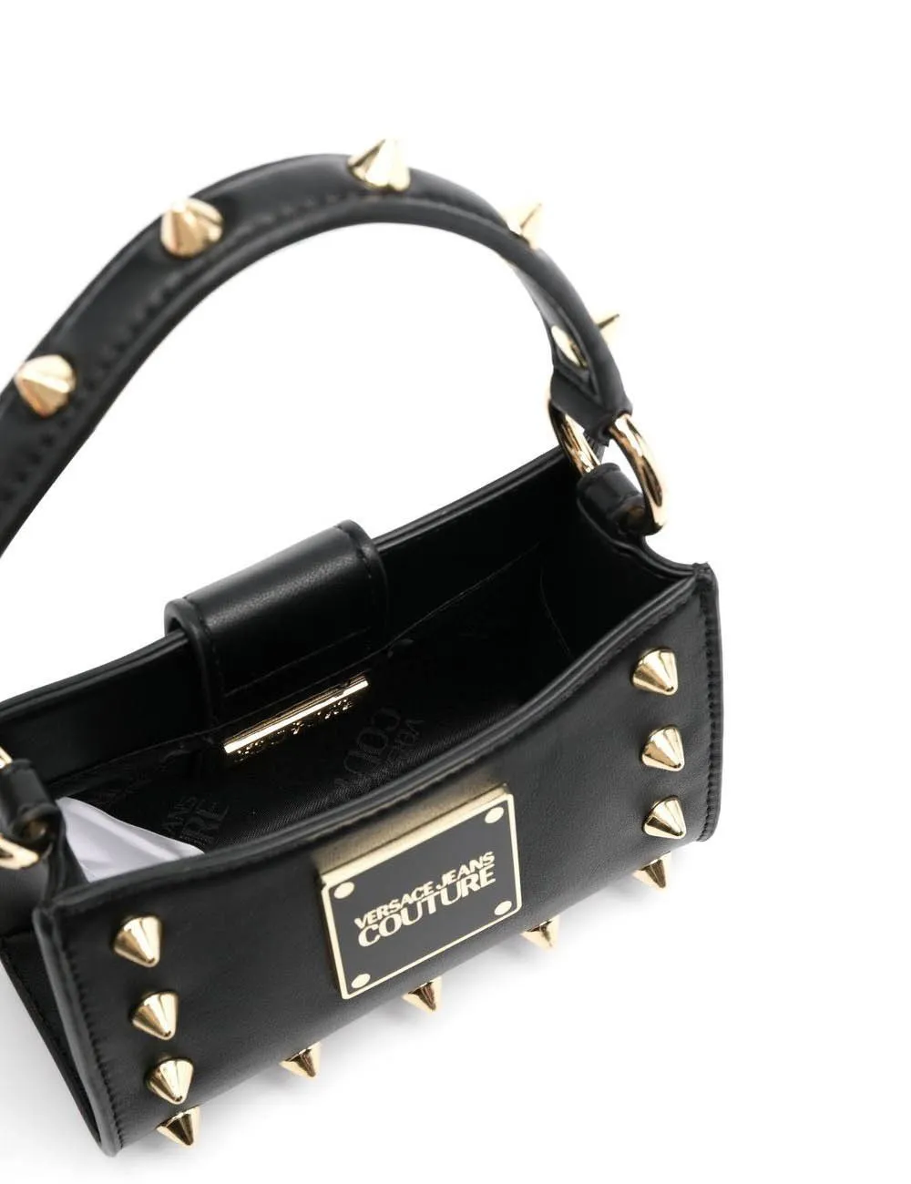 Versace Jeans Couture     Borsa tote in pelle Nero