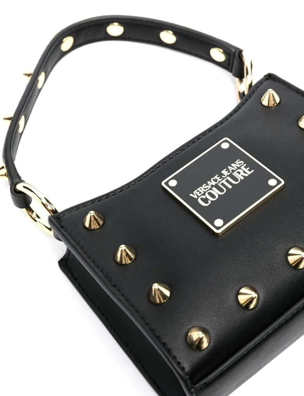 Versace Jeans Couture     Borsa tote in pelle Nero