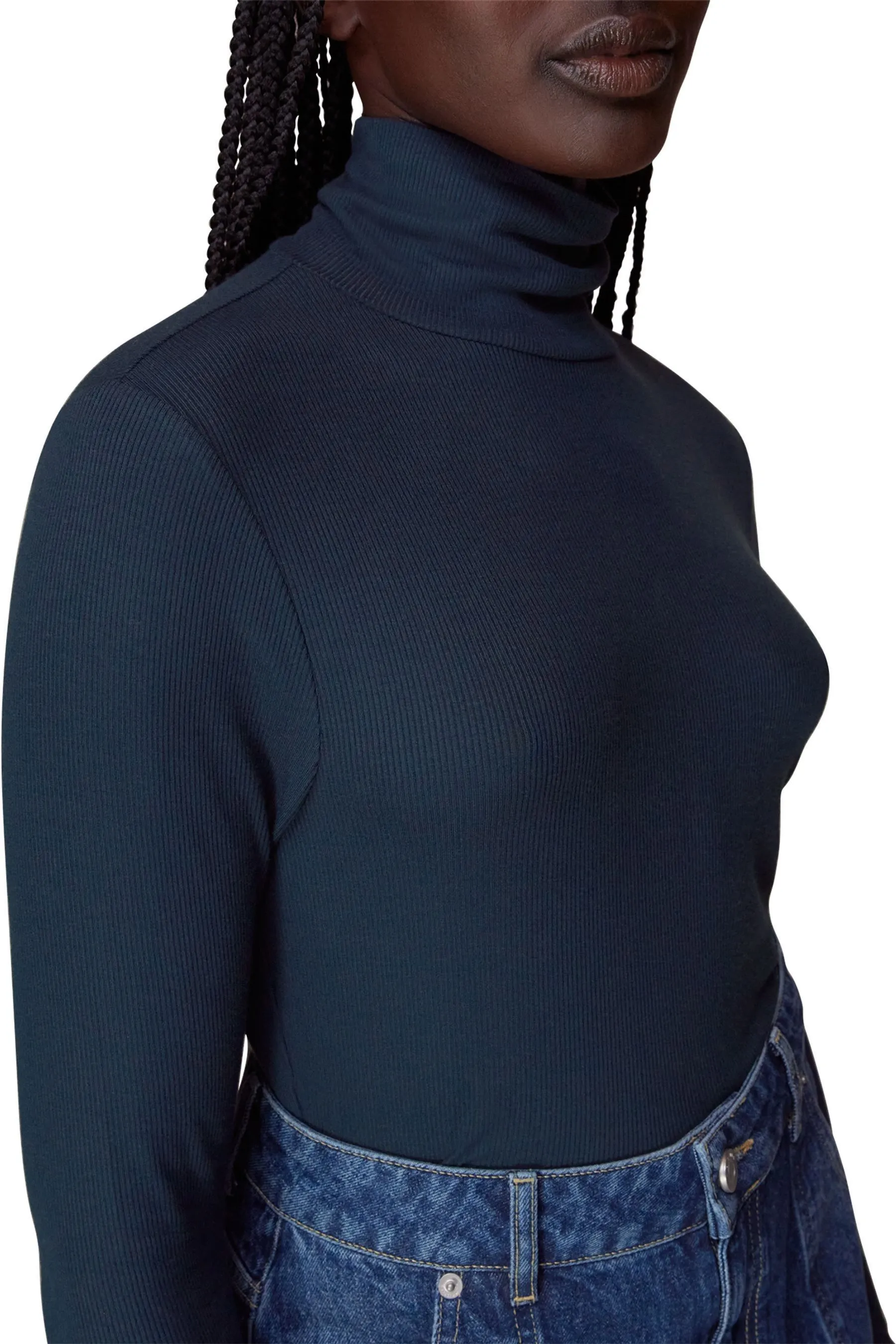 Whistles Essential Ribbed Jumper    
