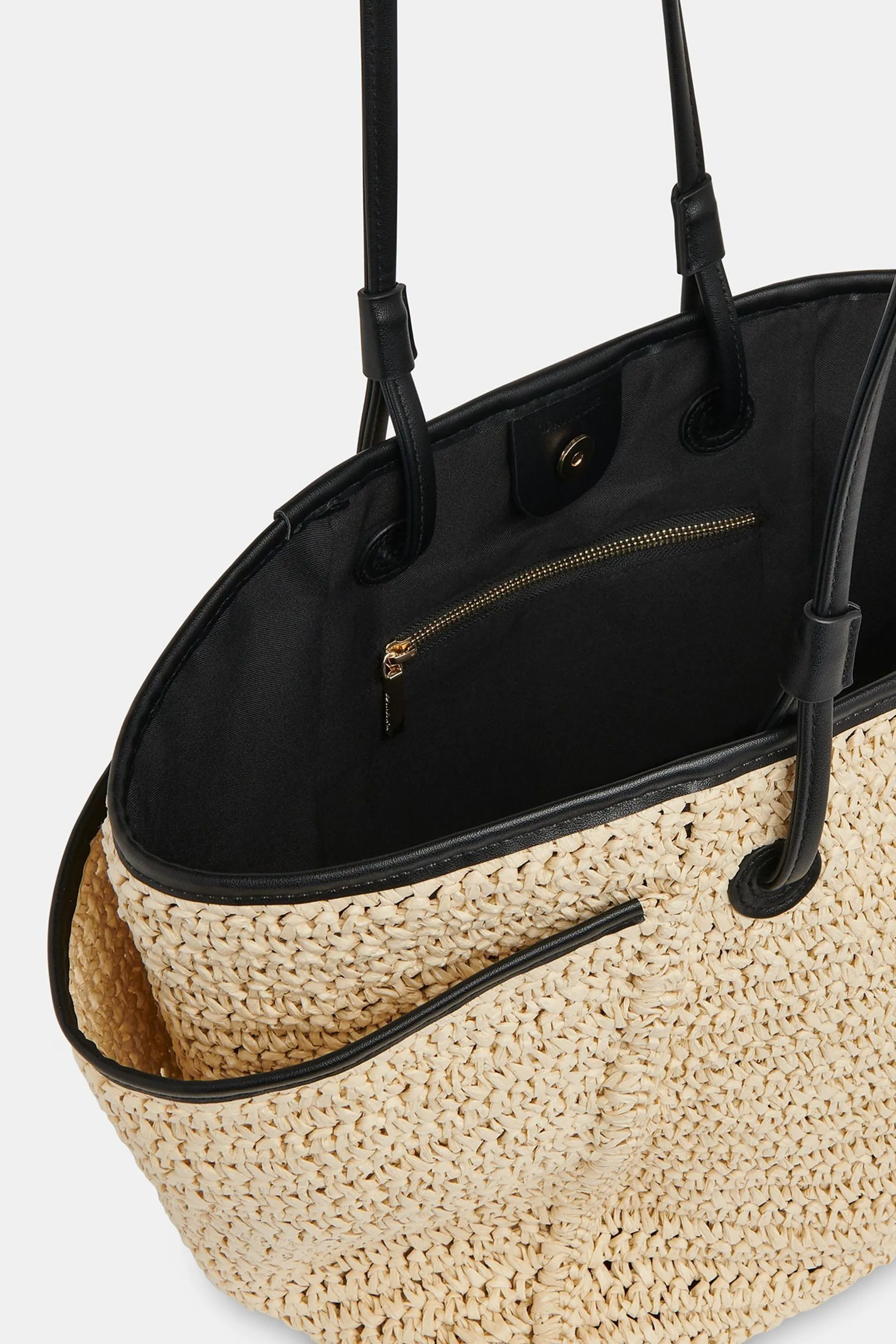 Whistles - Zoelle - Paglia color carne - Borsa tote