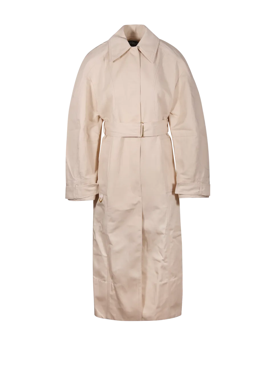 WOMAN JACQUEMUS NUDE COTTON BARI TRENCH