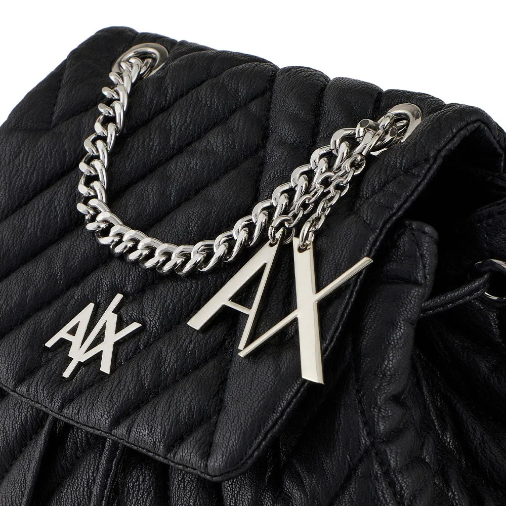 Zaino Donna ARMANI EXCHANGE Chiuso con Pattina e Clip Magnetica